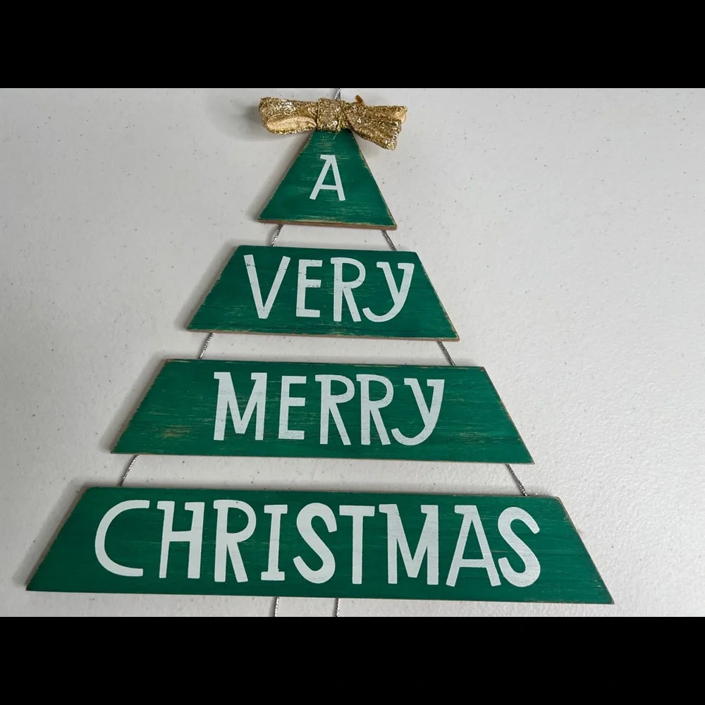 Brand New-Very Merry Christmas” Sign
